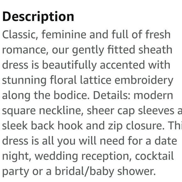 Adrianna Papell Half Bell Sleeve Lace Overlay Light Sage Sheath Dress Designer - Picture 9 of 15